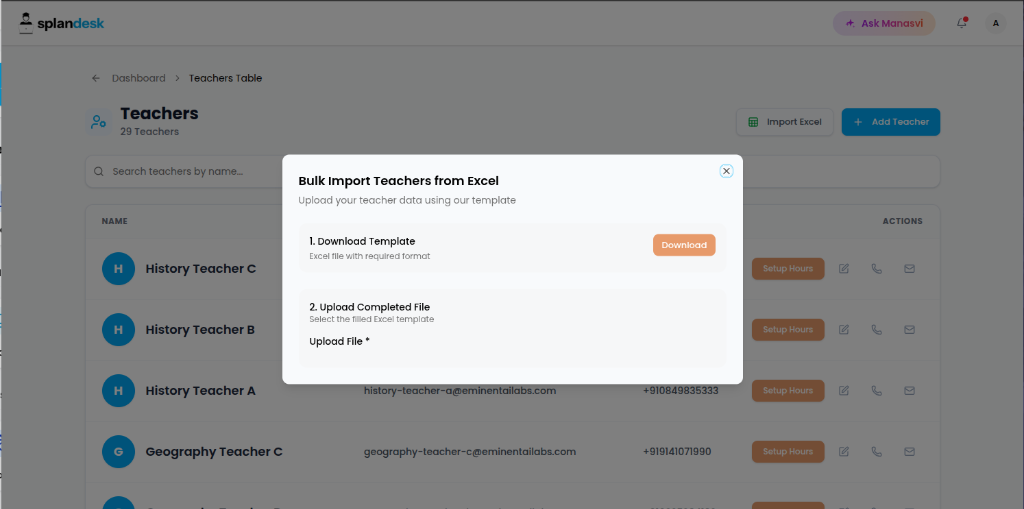 Bulk Import